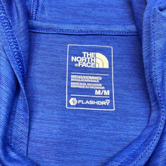 The North Face Men’s Large Flashdry Hoodie Shirt Long Sleeve Pre Owned - Picture 3 of 10
